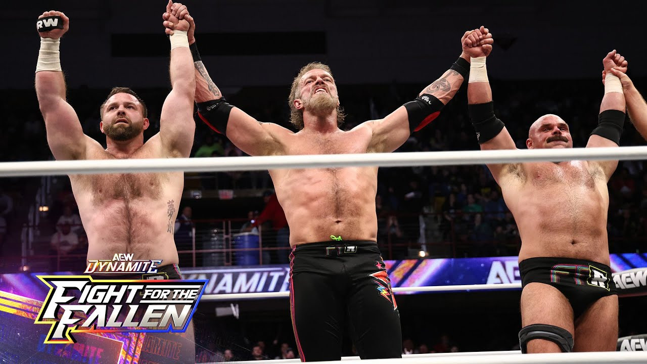 VIDEO: Rated FTR speak to hometown crowd at AEW Dynamite Fight for the Fallen