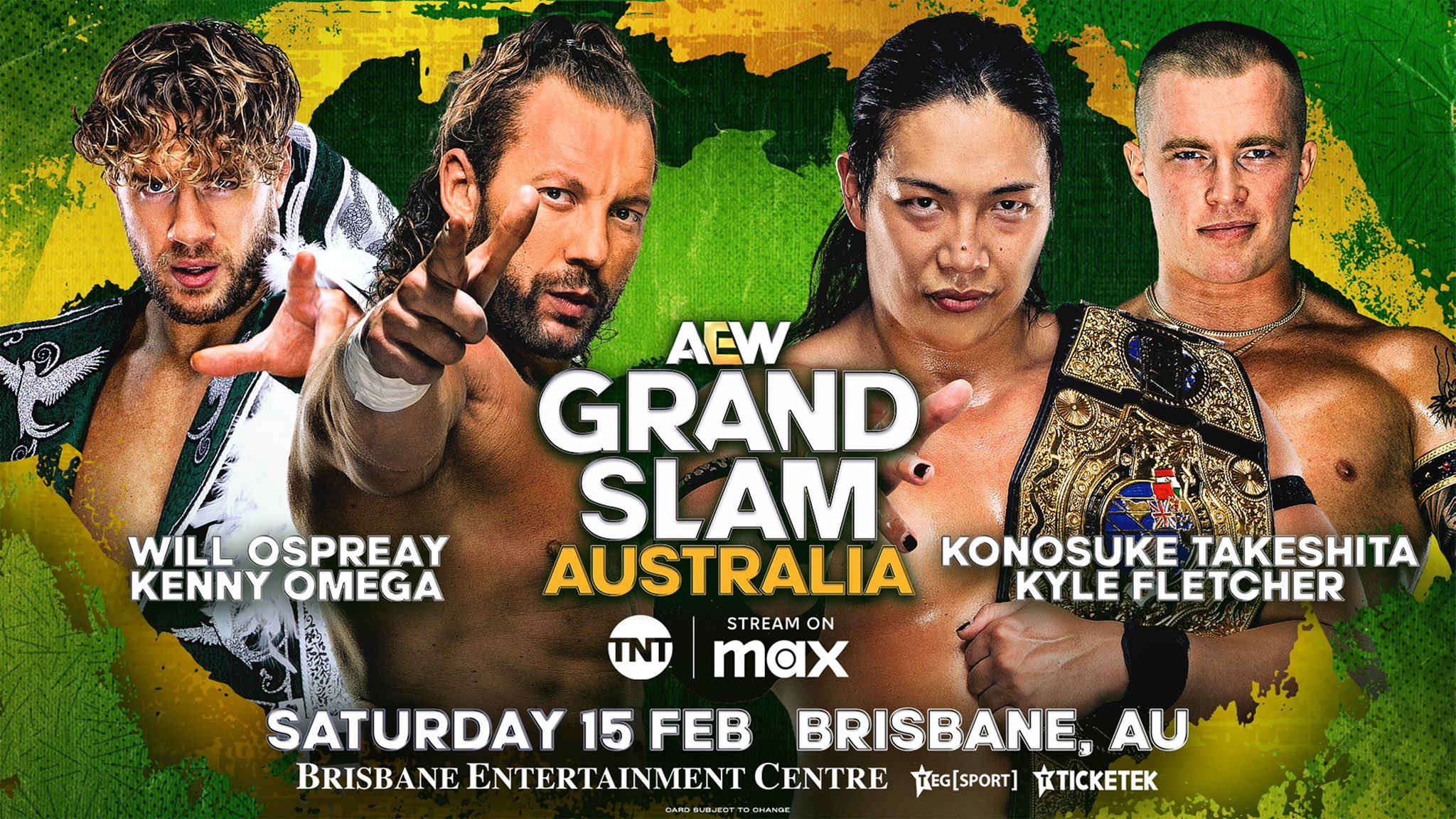 Kenny Omega & Will Ospreay to team at AEW Grand Slam Australia