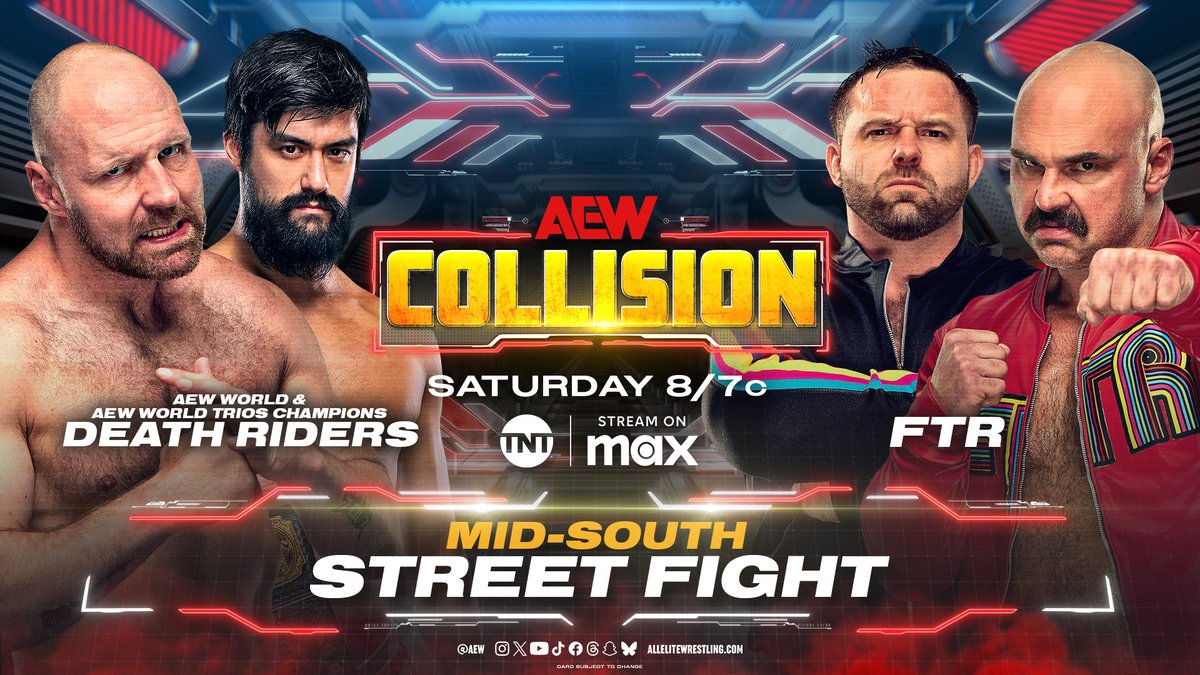 AEW Collision live results: Mid-South street fight, TNT title defense