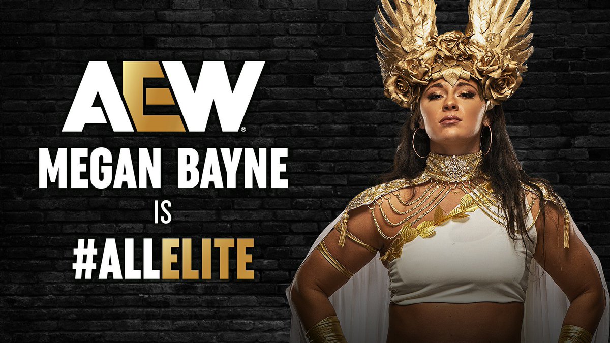 Megan Bayne signs contract with AEW