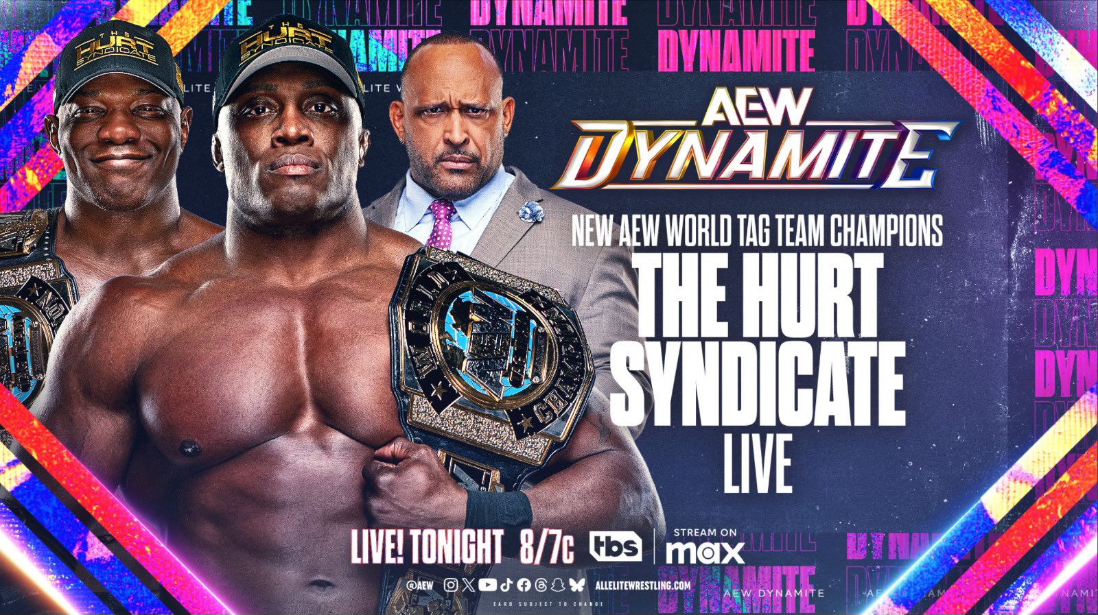 Hurt Syndicate, Rated FTR live appearances added to AEW Dynamite