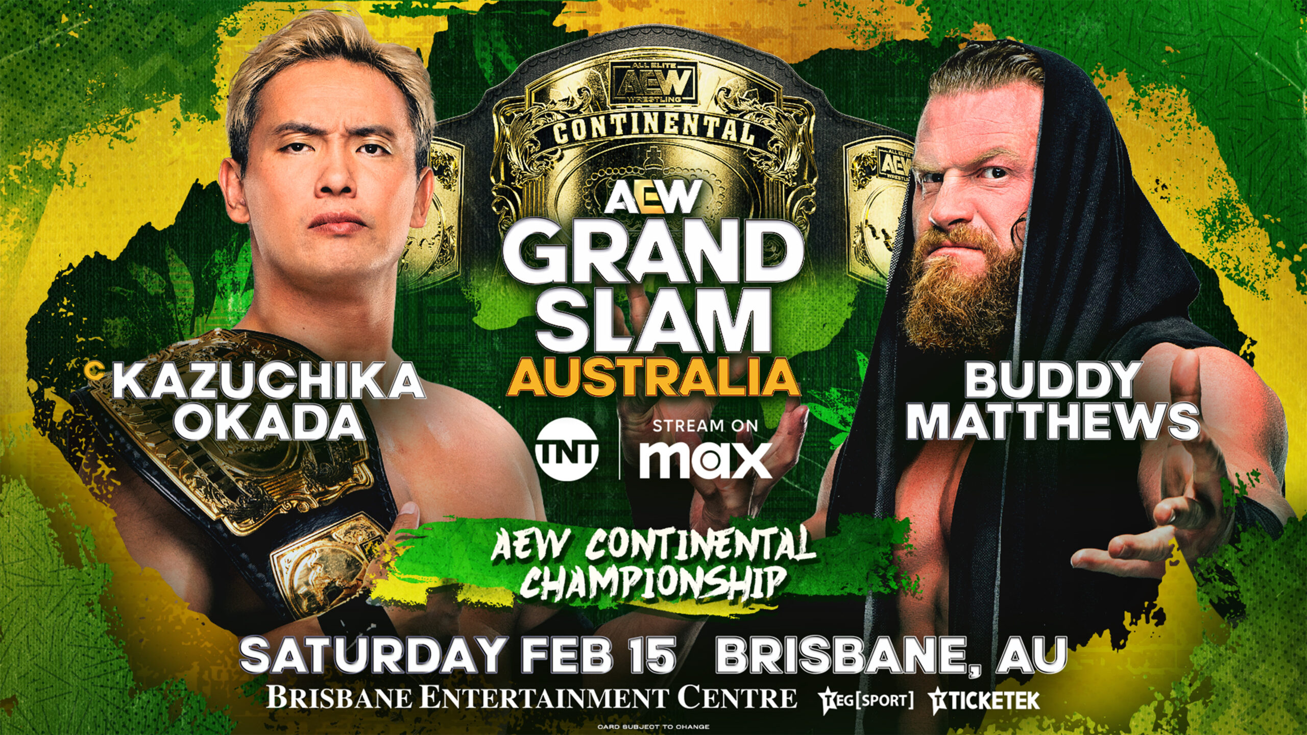 Two new matches official for AEW Grand Slam Australia