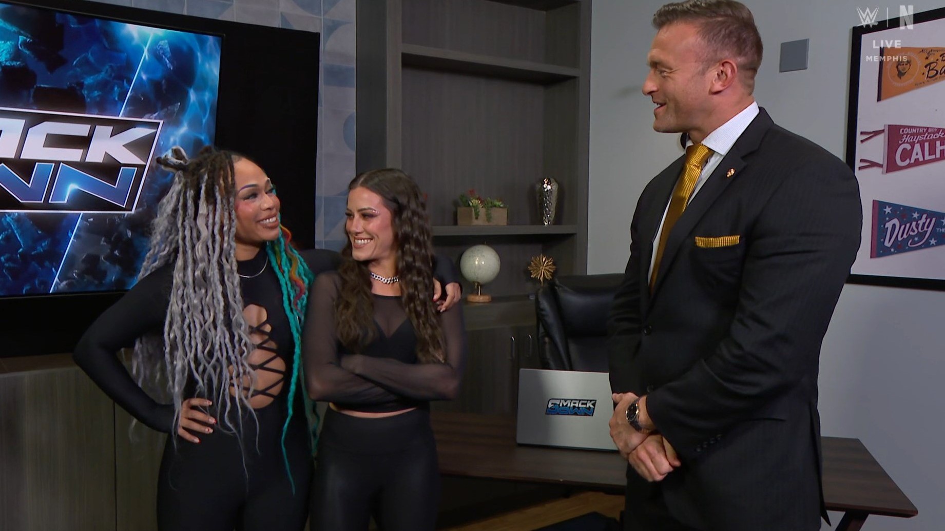 Katana Chance and Kayden Carter moved to WWE SmackDown roster