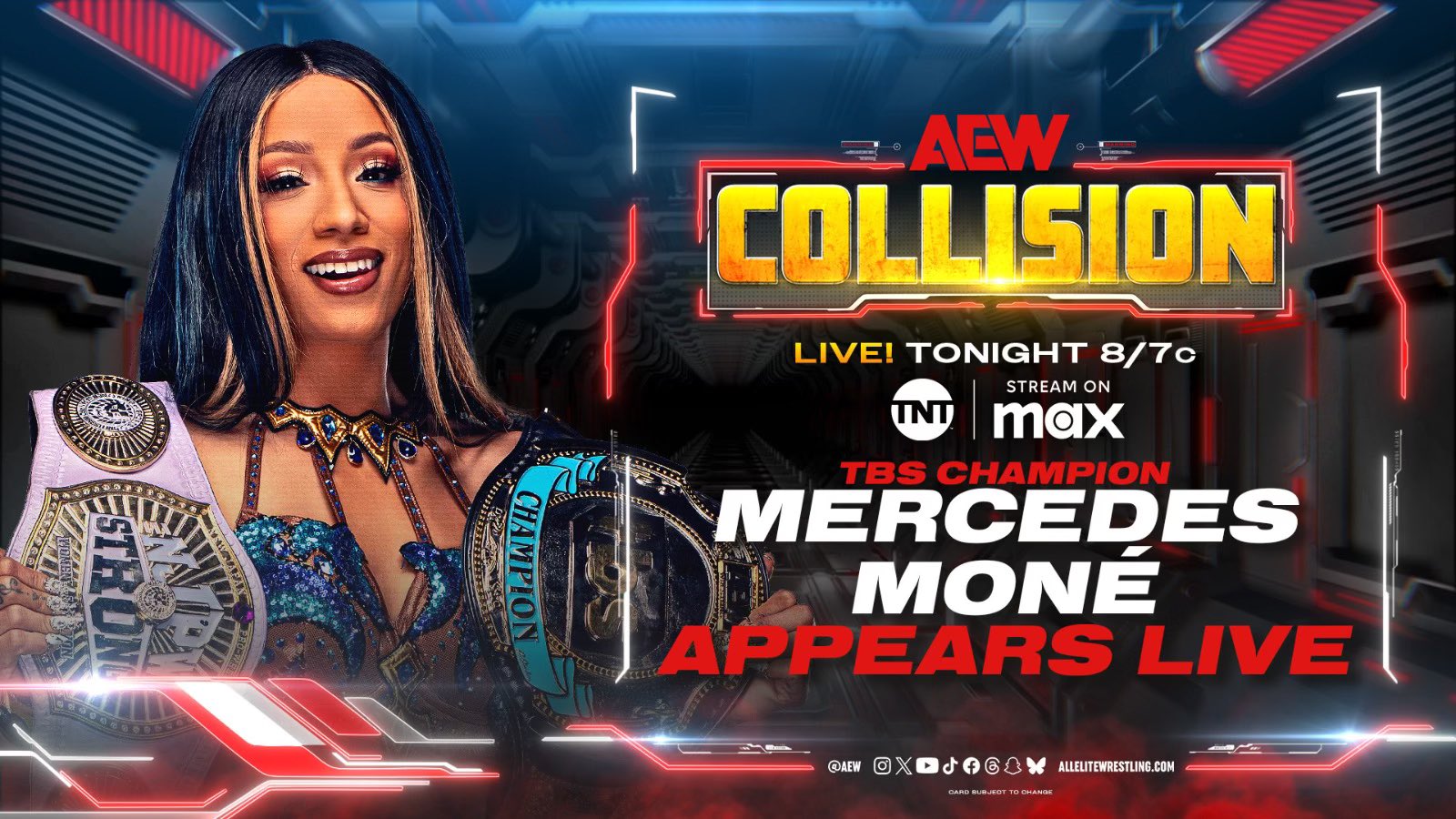 Mercedes Mone appearance set for AEW Collision