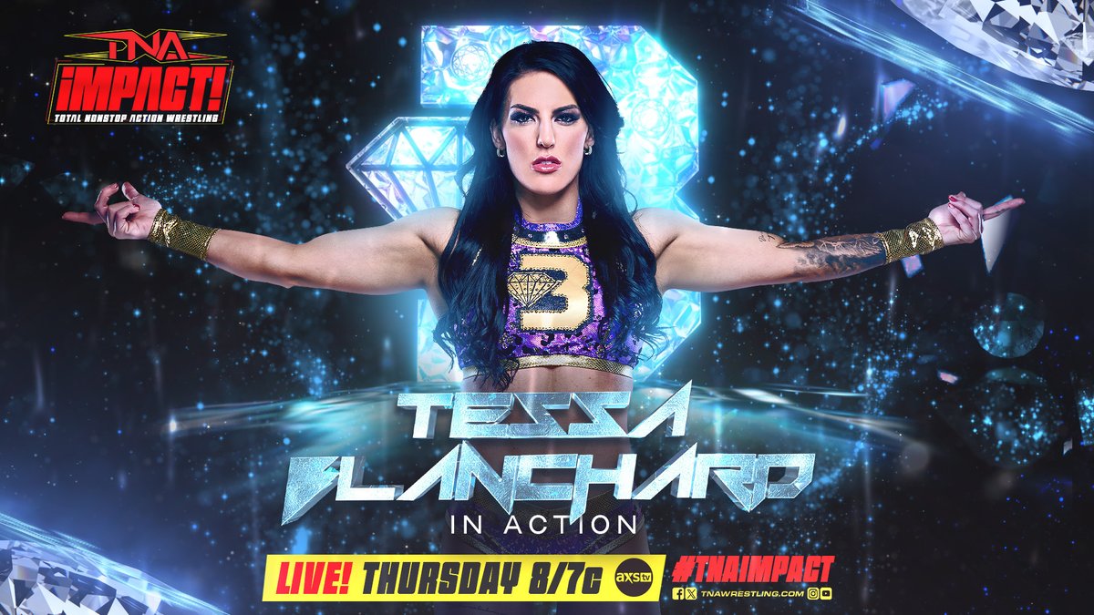 TNA confirms Tessa Blanchard will wrestle on this week’s live episode of Impact