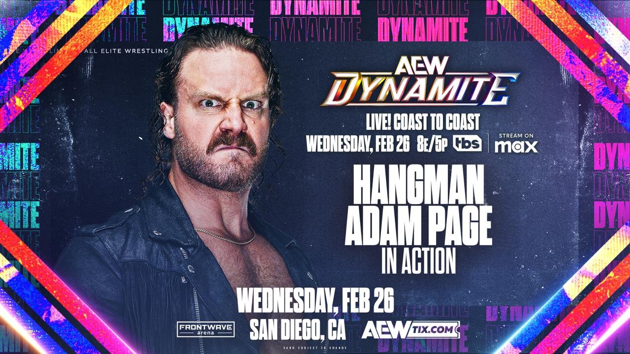 Hangman Page match, MJF appearance added to AEW Dynamite