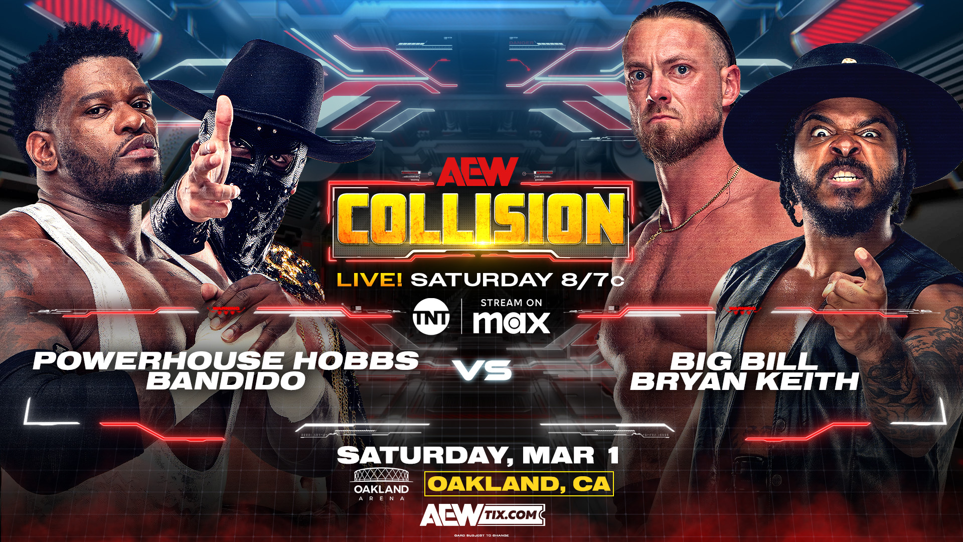 Bandido & Powerhouse Hobbs teaming up on AEW Collision