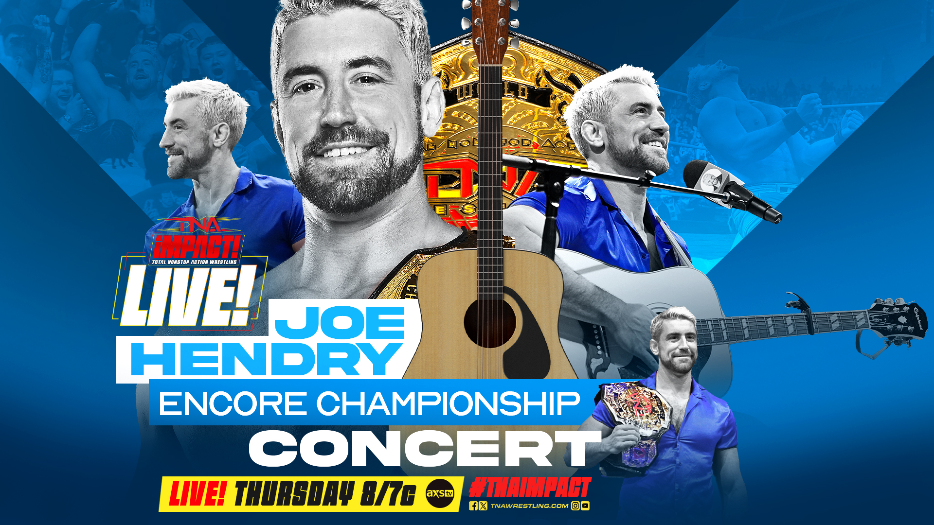 TNA Impact live results: Joe Hendry concert, Tessa Blanchard in action
