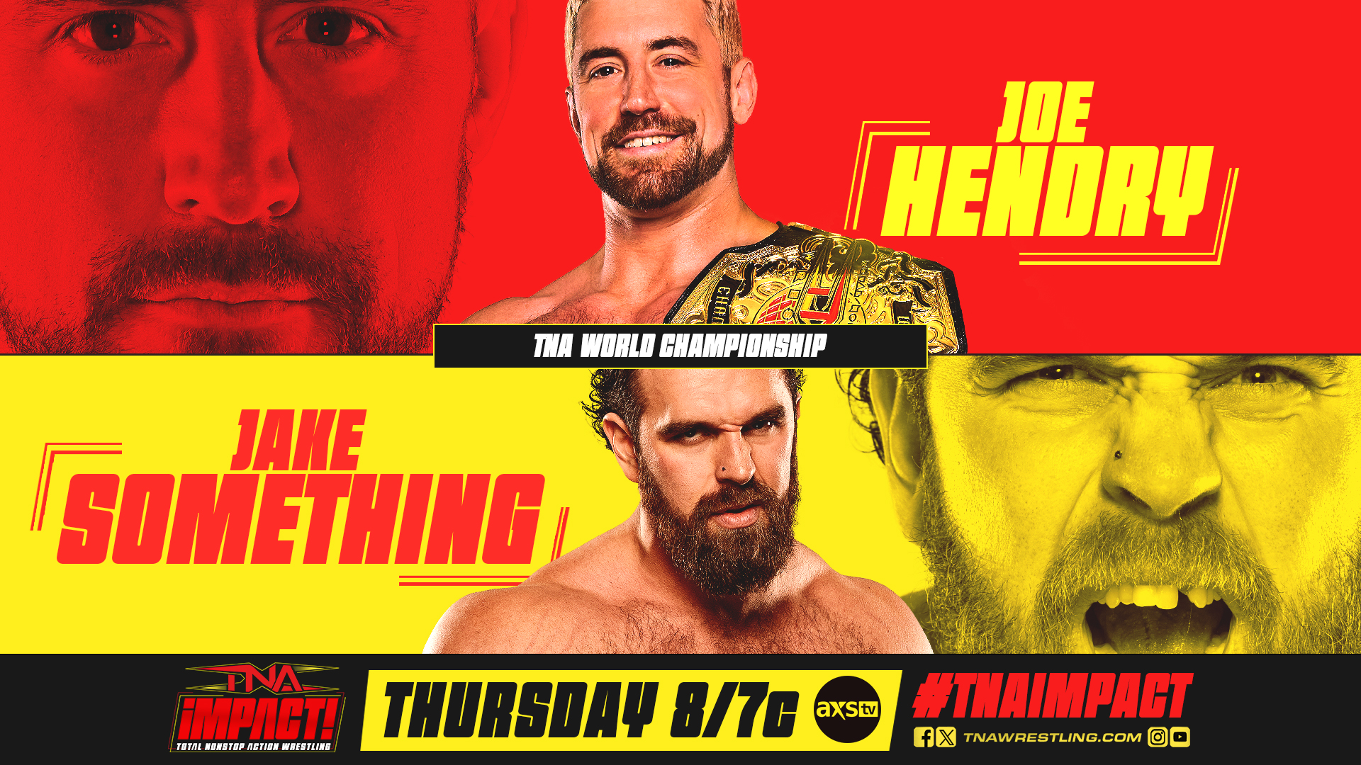 TNA Impact live results: Joe Hendry defends the World title