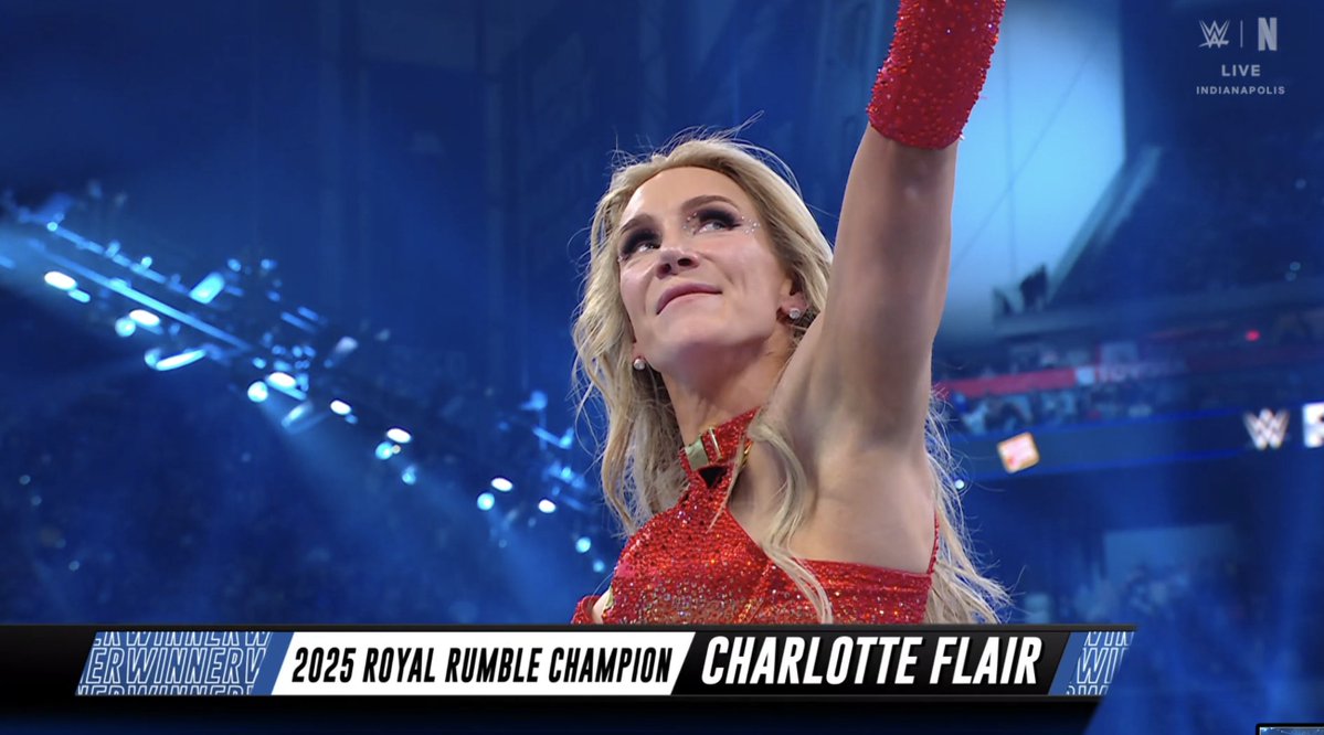 Charlotte Flair wins WWE women’s Royal Rumble