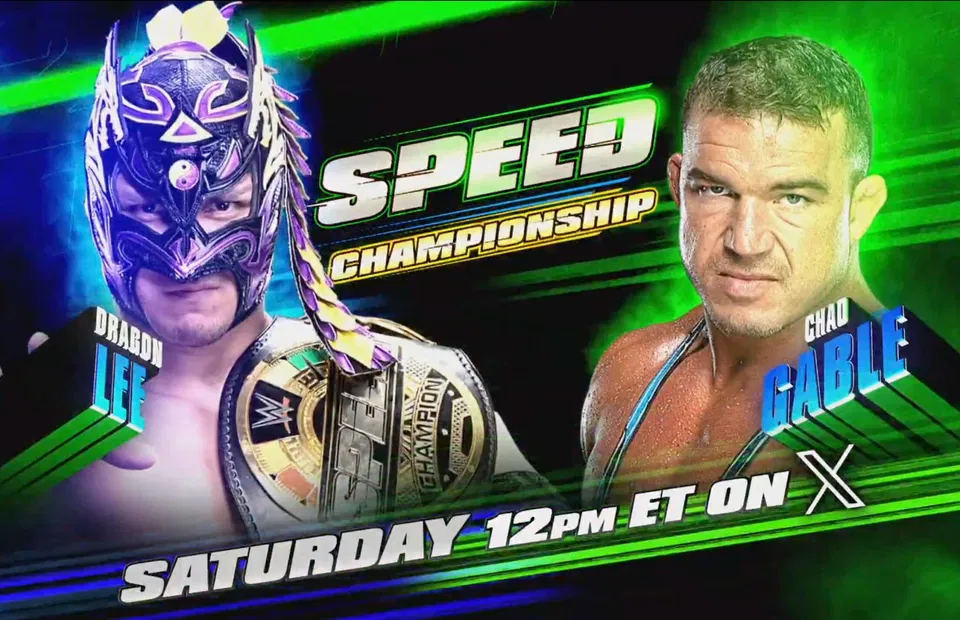 Dragon Lee retains WWE Speed Title against Chad Gable