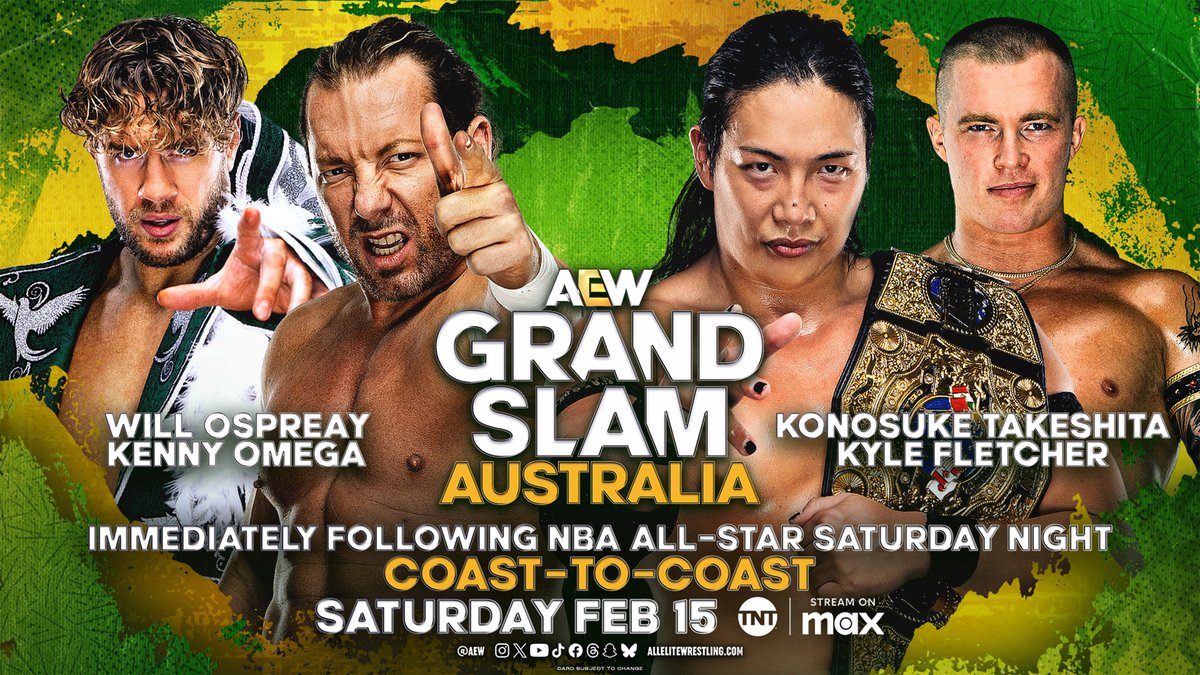 Kyle Fletcher: AEW Grand Slam Australia match is ‘what I dreamed of my whole life’