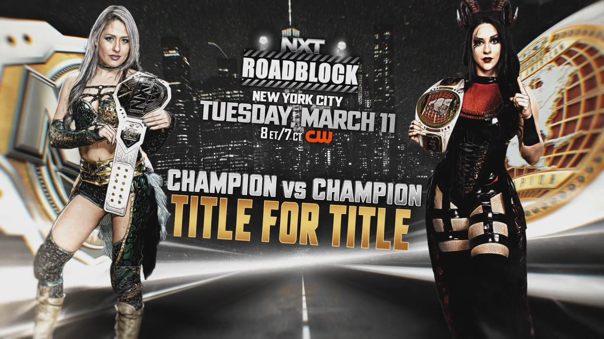 Reason WWE booked Giulia vs. Stephanie Vaquer double title match for NXT Roadblock
