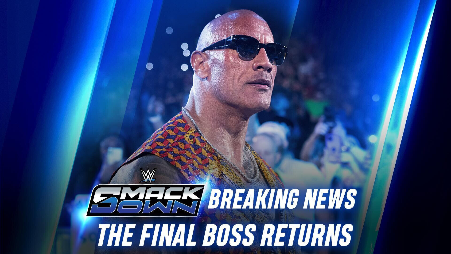 WWE SmackDown live results: The Rock returns