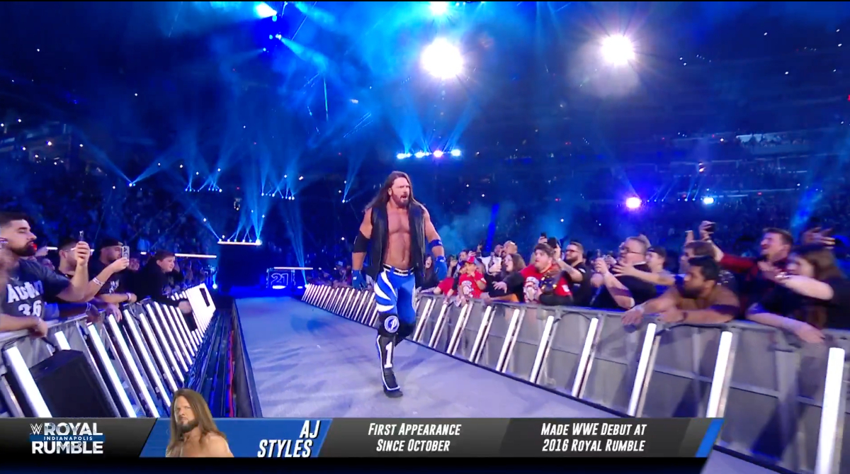 AJ Styles returns, Joe Hendry & IShowSpeed make surprise WWE Royal Rumble appearances