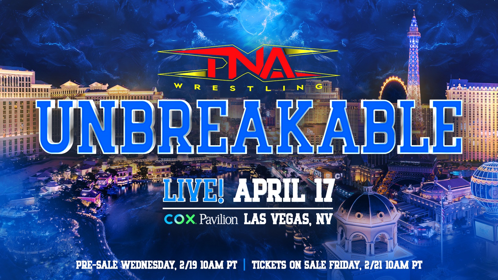 TNA reveals broadcast details for Unbreakable 2025