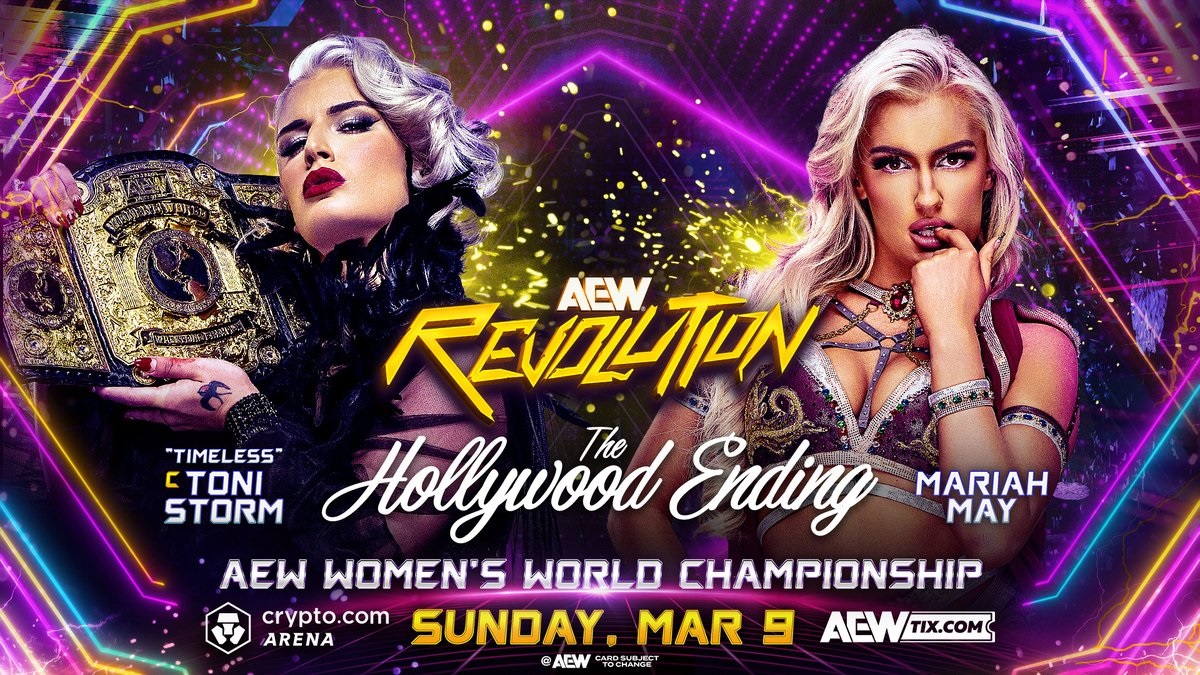 New title matches, rules for ‘Hollywood Ending’ bout announced for AEW Revolution