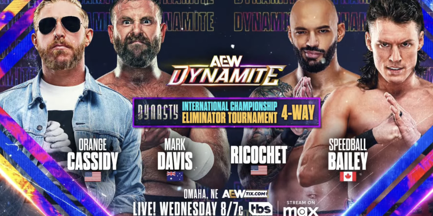 International title eliminator tournament finals set for AEW Dynamite