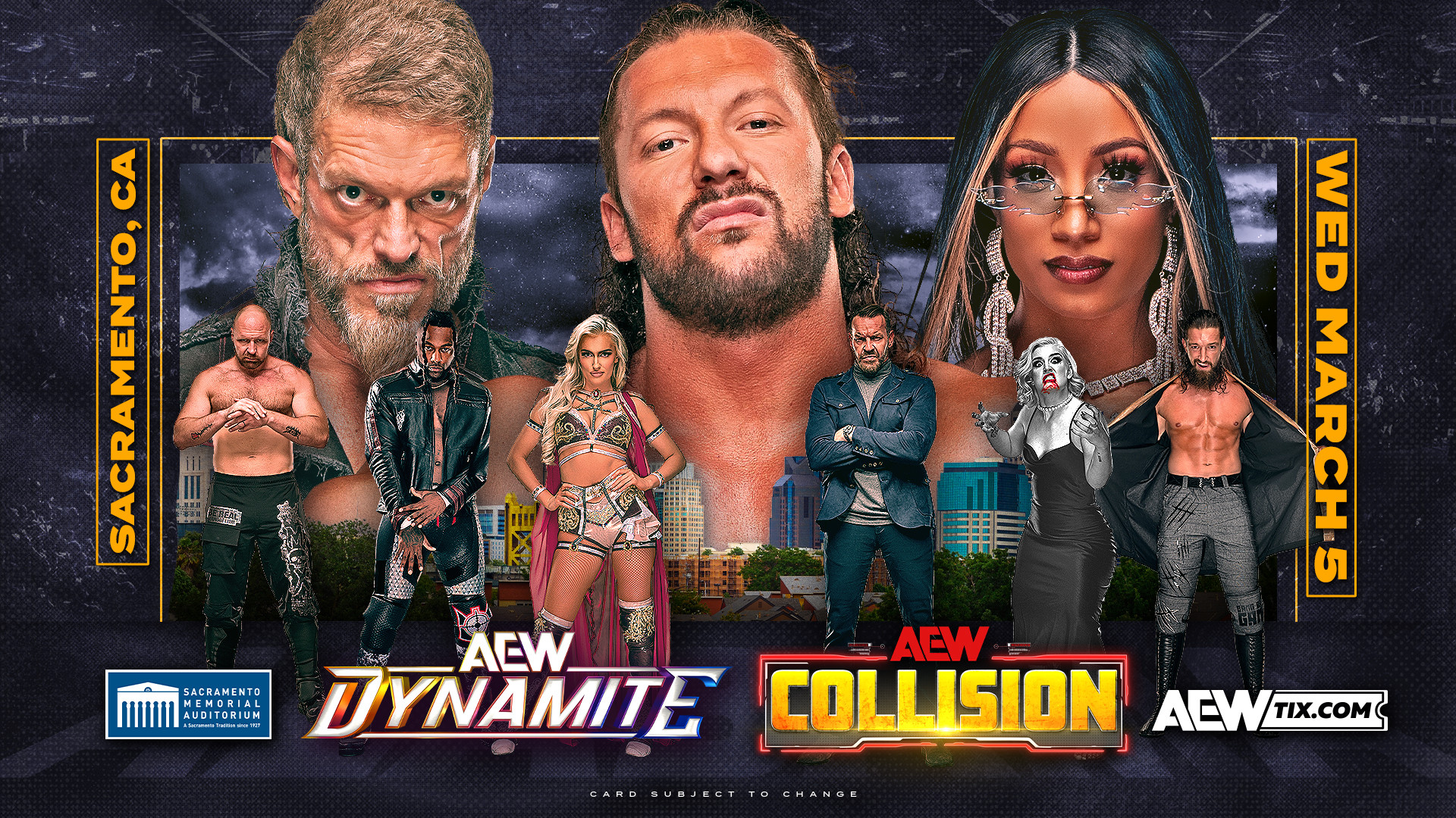 AEW Collision spoilers from Sacramento