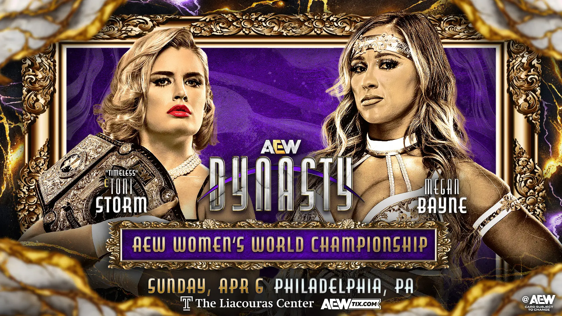 AEW Dynasty 2025 Card: Mox vs Swerve and more
