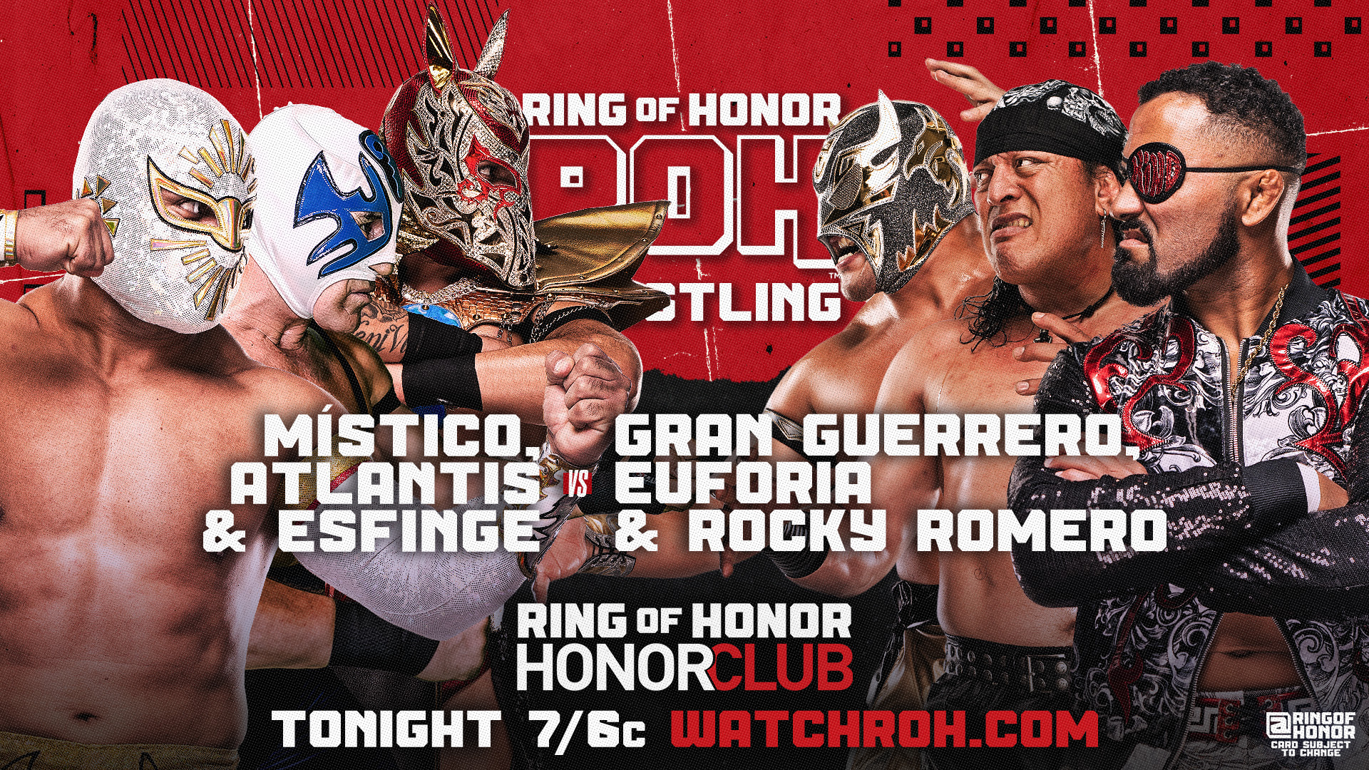 Ring of Honor TV live results: Mistico & Atlantis in CMLL trios action