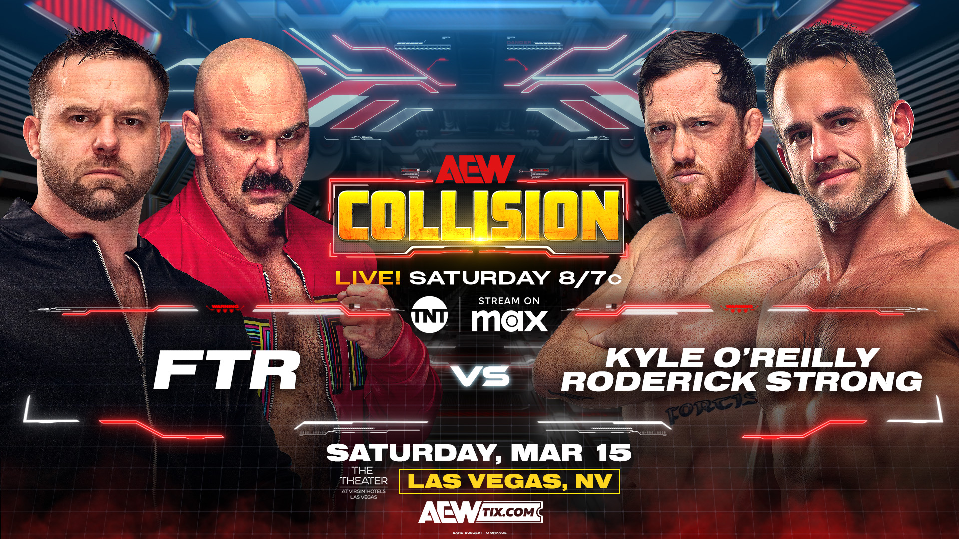 FTR vs. Undisputed Kingdom rematch set for next week’s AEW Collision