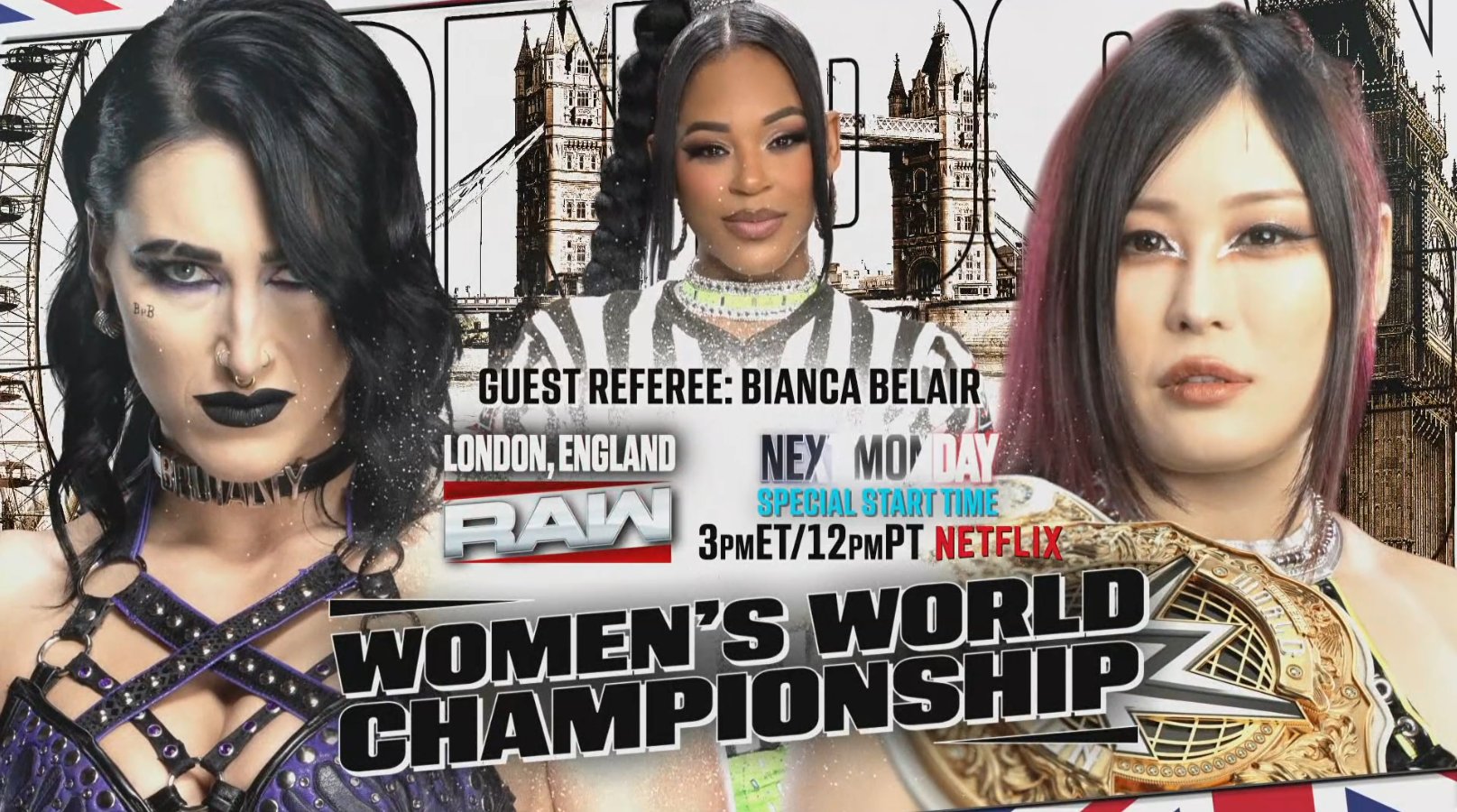 Bianca Belair to referee Women’s title match on WWE Raw next week