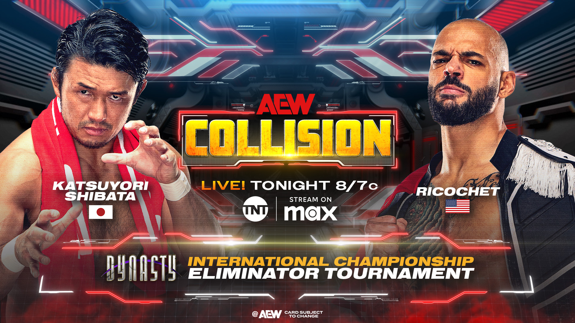 AEW Collision live results: International title eliminator tournament continues