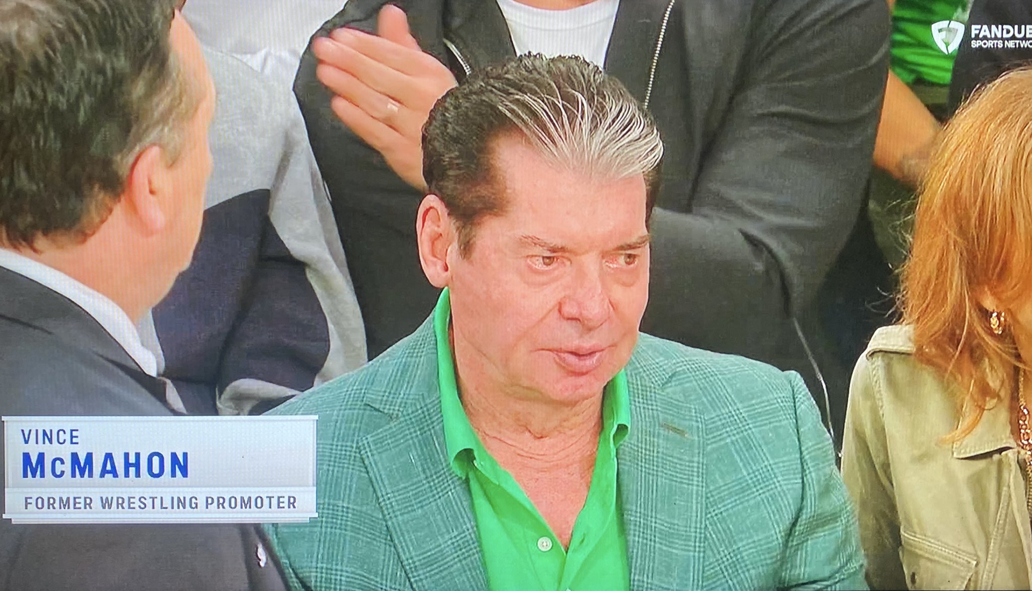 Vince McMahon makes public appearance at NBA game