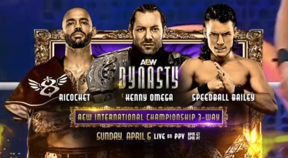 Kenny Omega to defend International title in three-way at AEW Dynasty