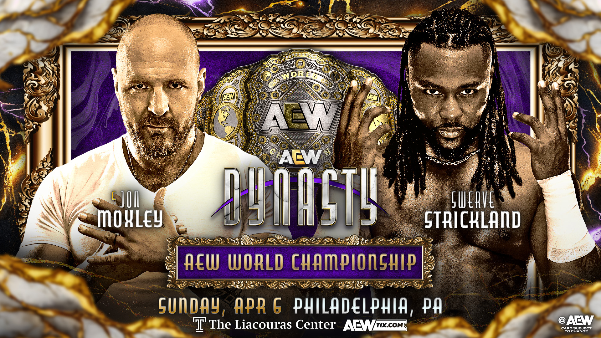 World title match official for AEW Dynasty