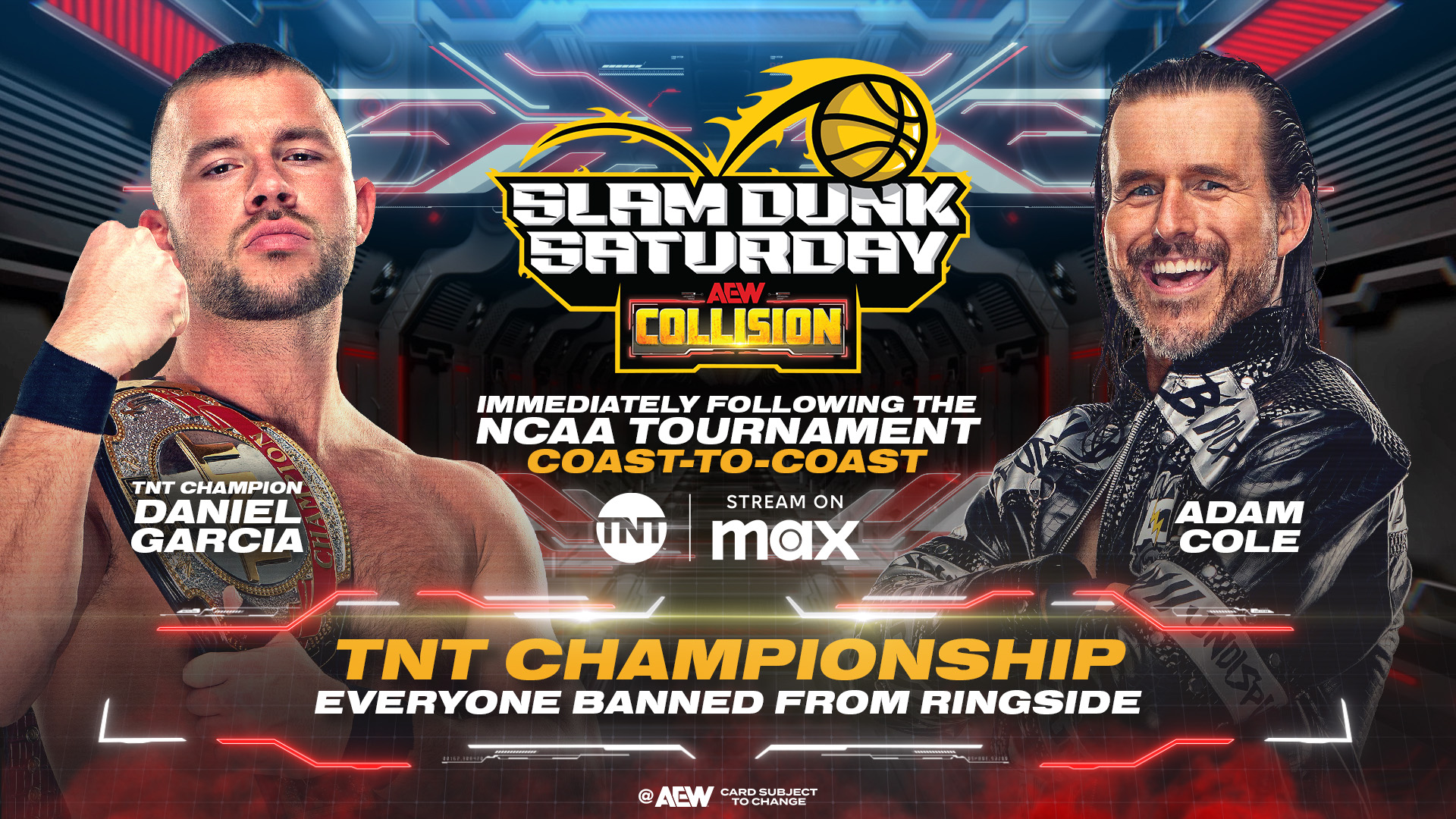 AEW Collision Slam Dunk Saturday live results: Daniel Garcia vs. Adam Cole