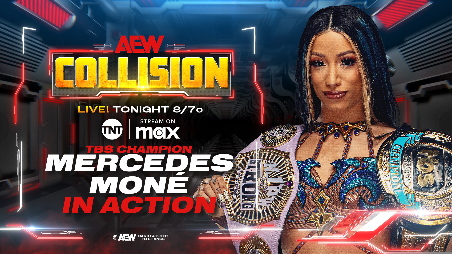 AEW Collision live results: Mercedes Mone in action, Jay White vs. Kevin Knight