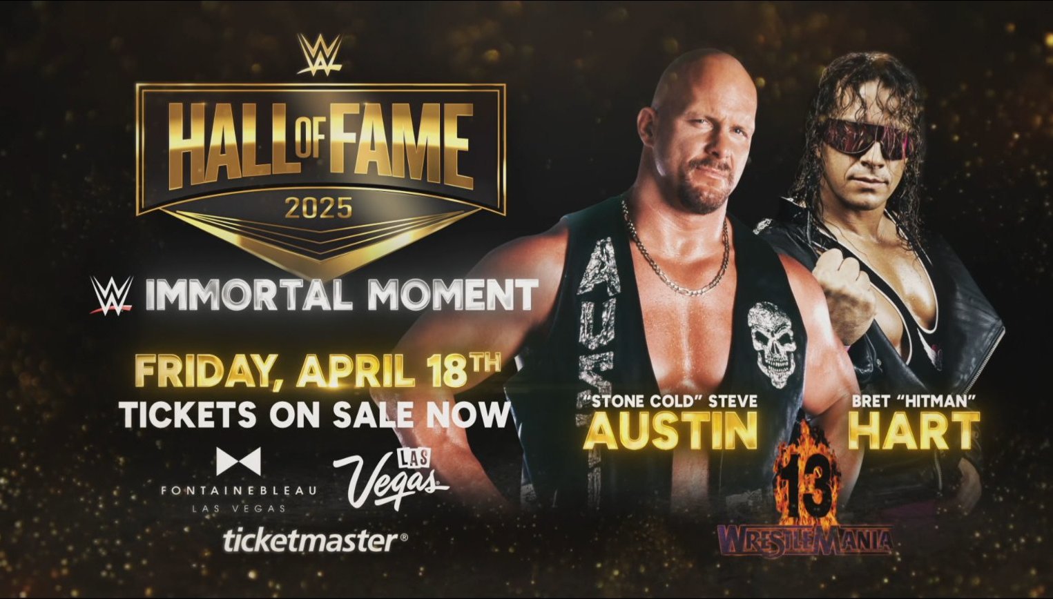 Steve Austin vs. Bret Hart WrestleMania 13 match to be inducted into WWE Hall of Fame