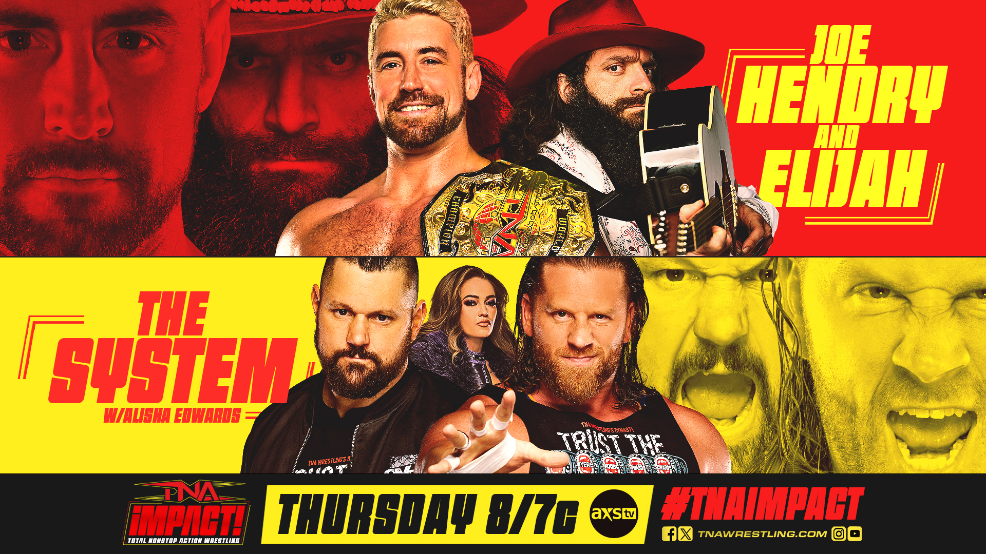 TNA Impact live results: Joe Hendry & Elijah in tag team action
