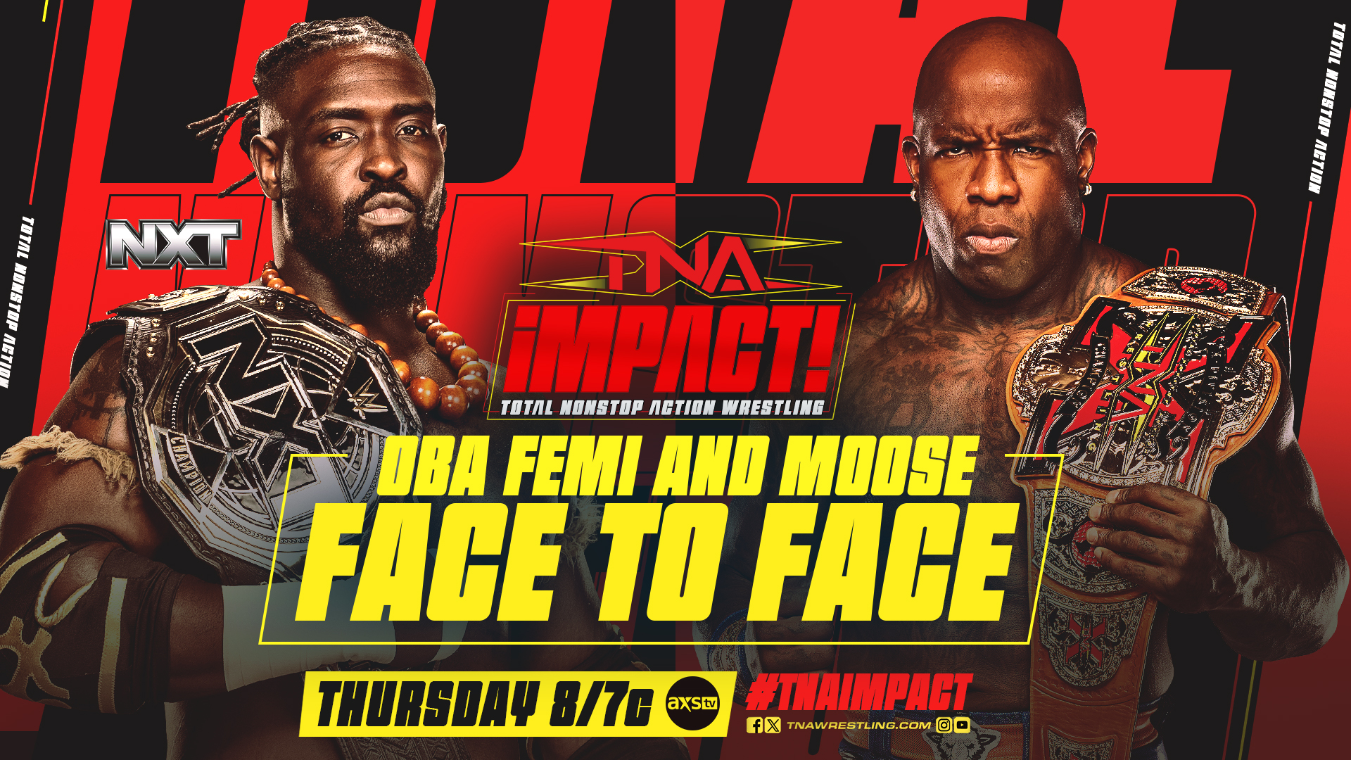TNA Impact live results: Oba Femi/Moose confrontation