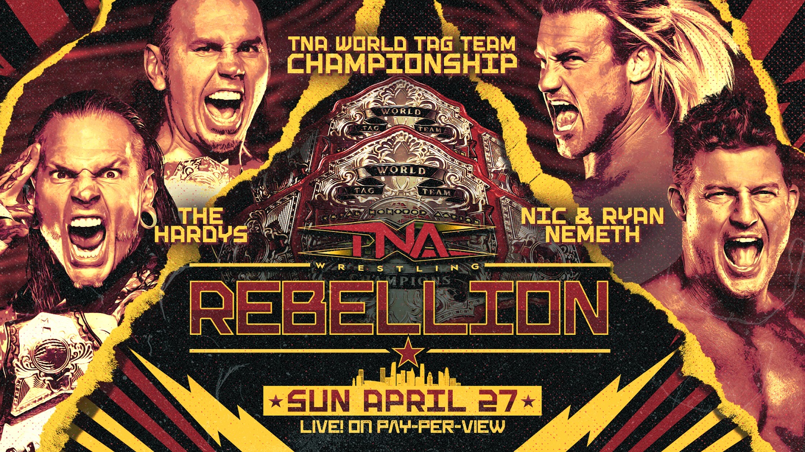 First matches booked for TNA Rebellion