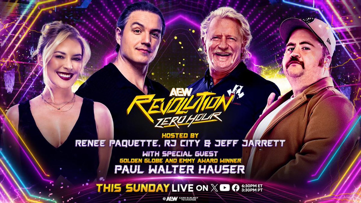 Pre-show panelists revealed for AEW Revolution