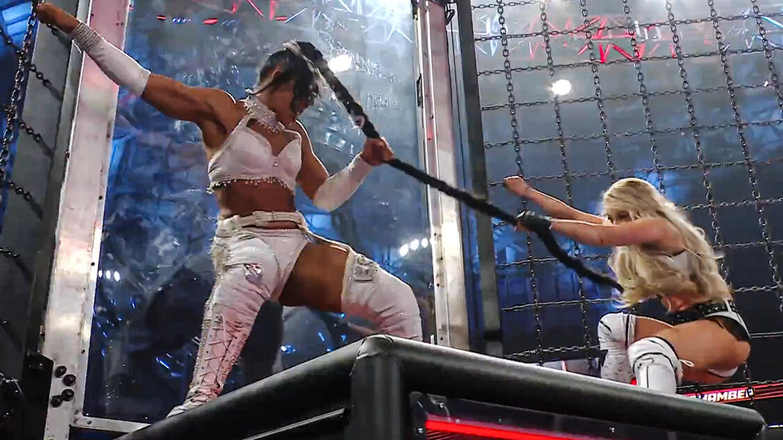 Bianca Belair wins Elimination Chamber match, earns WWE WrestleMania title shot