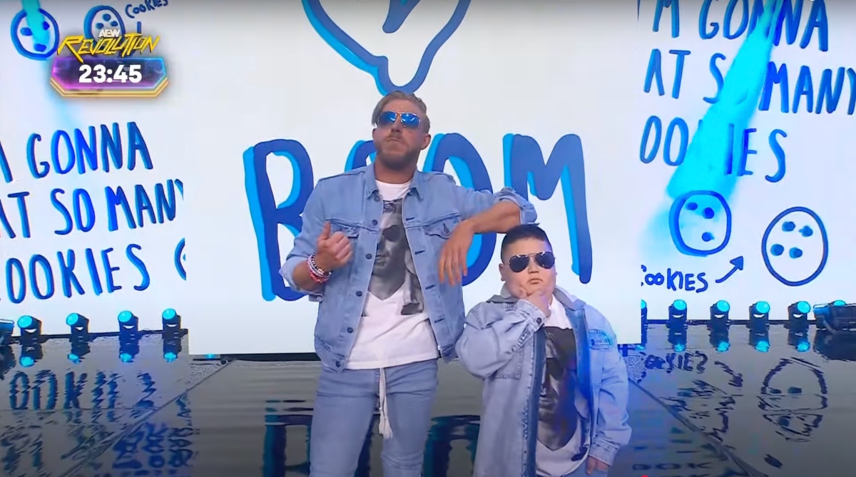 Leslie Jones, The Rizzler, Ken Jeong & other celebrities attend AEW Revolution