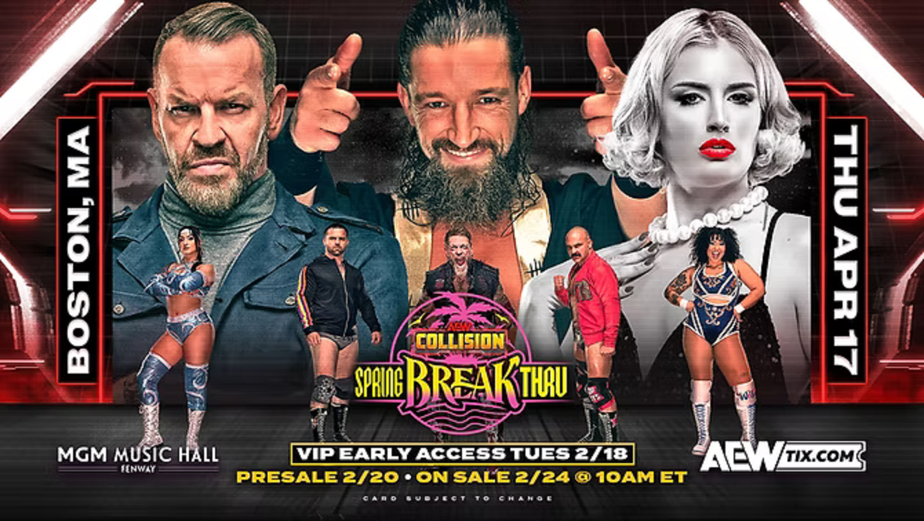 AEW Collision to air live on Thursday, April 17