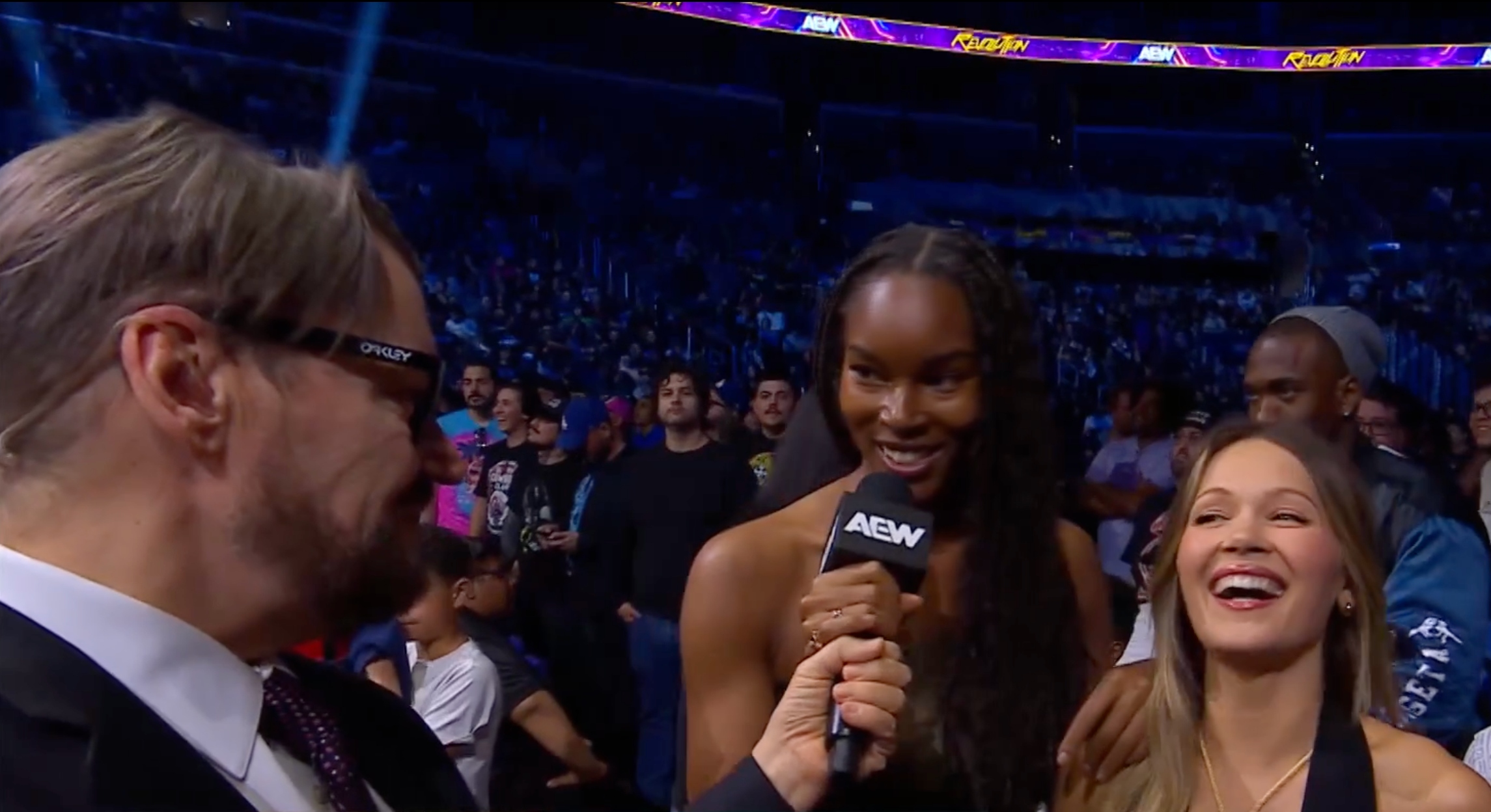 Queen of the Ring actress apologizes for comment at AEW Revolution