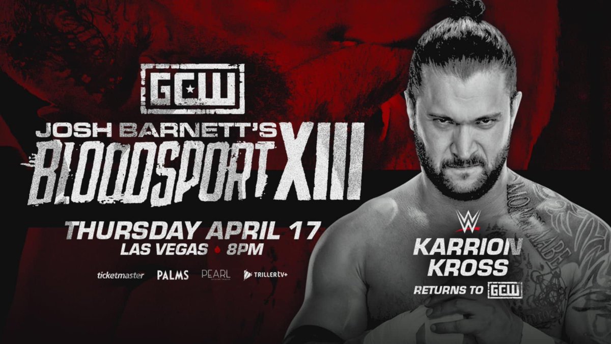 Karrion Kross to compete at Josh Barnett’s Bloodsport XIII