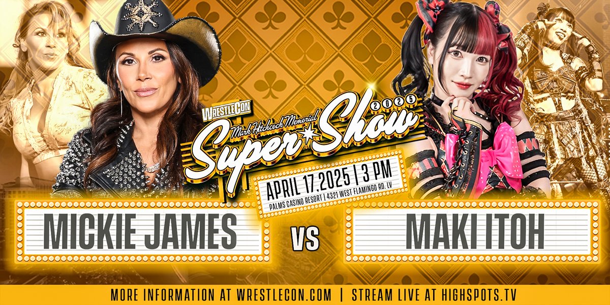 WrestleCon Supershow live results: Mickie James vs. Maki Itoh, Minoru Suzuki vs. Butterbean