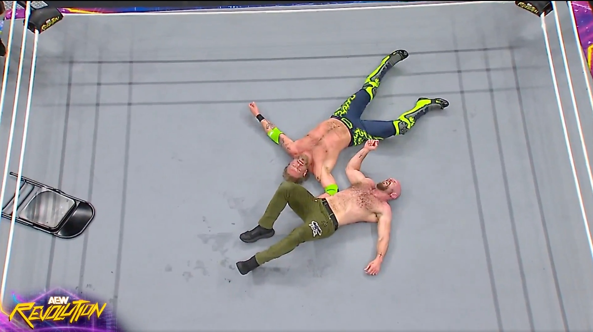 AEW Revolution review: Mox & Cope do their match