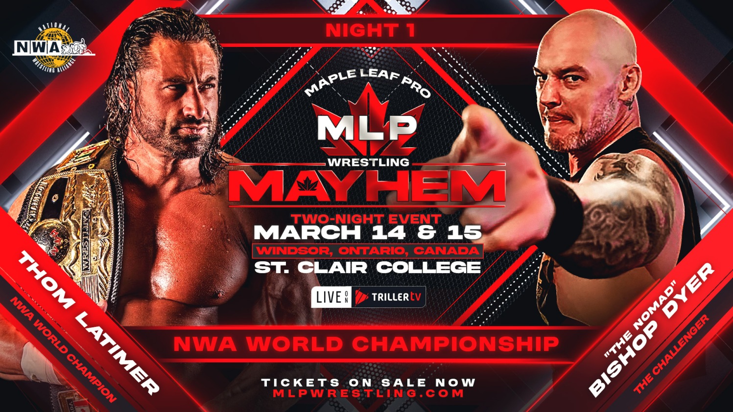 Baron Corbin to challenge for NWA World title at Maple Leaf Pro Mayhem