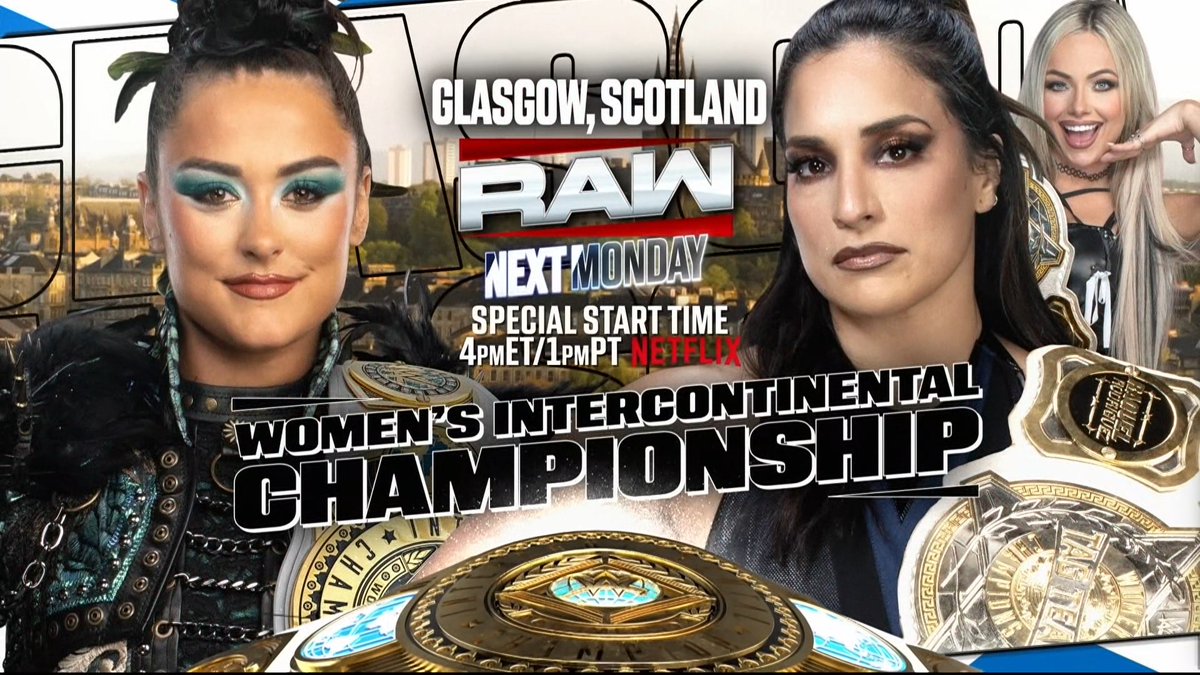 Women’s Intercontinental title match set for next WWE Raw