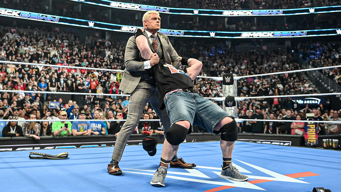 Cody Rhodes lays out John Cena in final segment before WWE WrestleMania 41