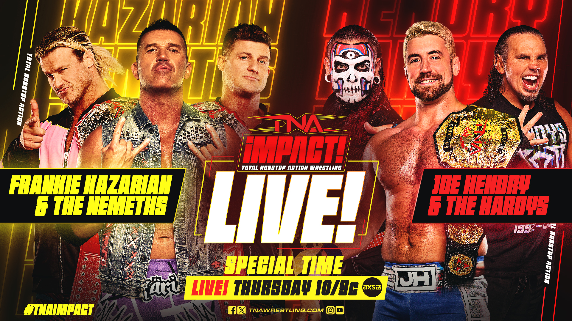 TNA Impact live results: The fallout from Rebellion