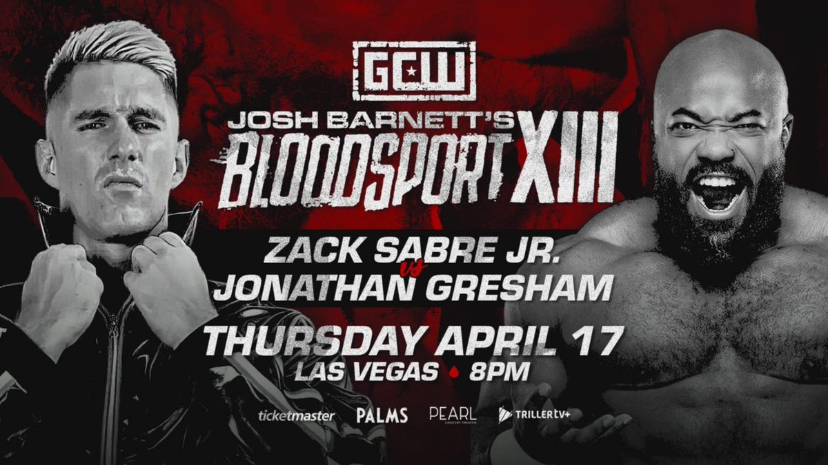 Zack Sabre Jr. vs. Jonathan Gresham set for Josh Barnett’s Bloodsport XIII